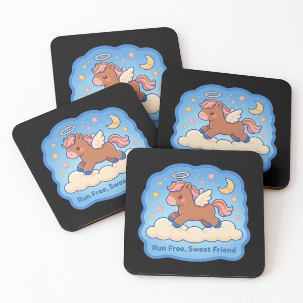 Item preview, Horse Memorial Angel — Run Free, Sweet Friend designed and sold by TheCalmEdit.