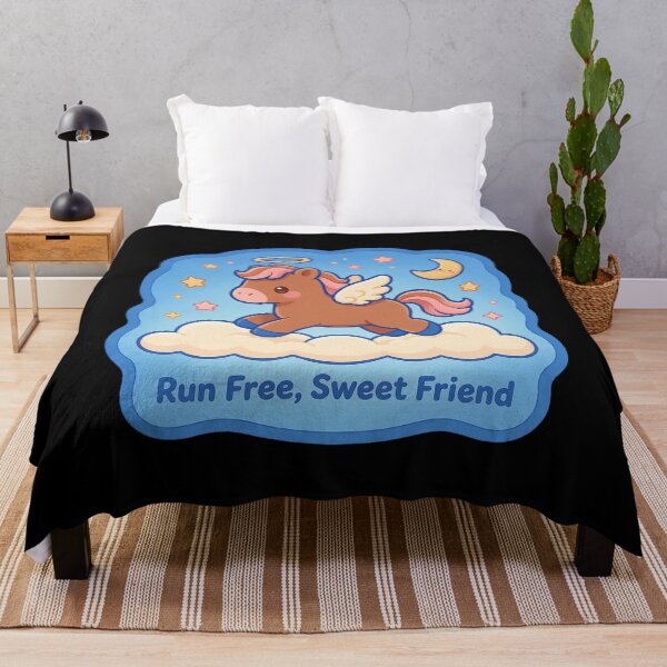 Item preview, Horse Memorial Angel — Run Free, Sweet Friend designed and sold by TheCalmEdit.