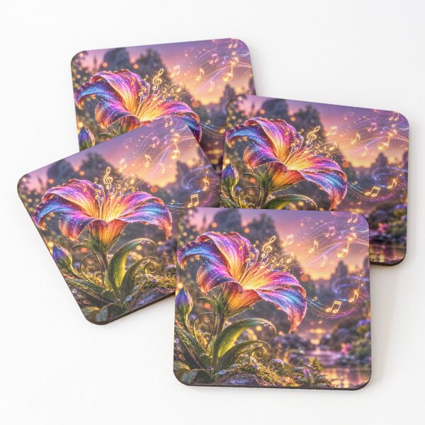 Item preview, Surreal melodic flower designed and sold by Axokris.