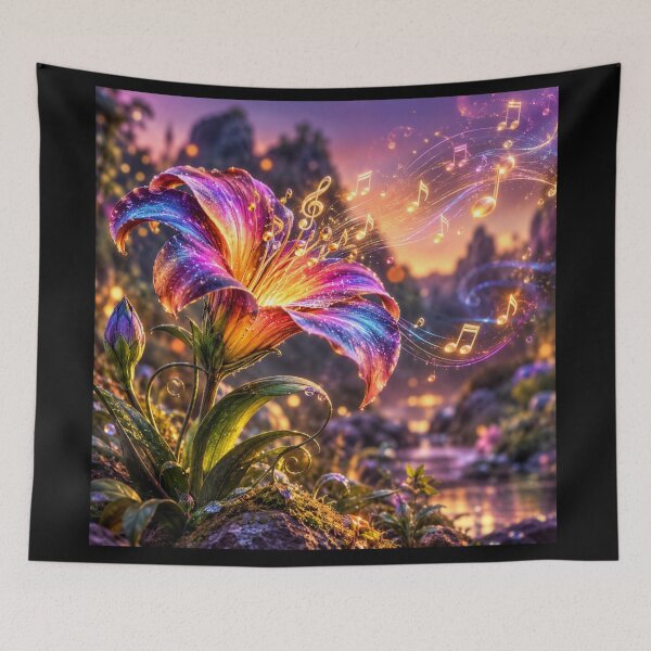 Item preview, Surreal melodic flower designed and sold by Axokris.