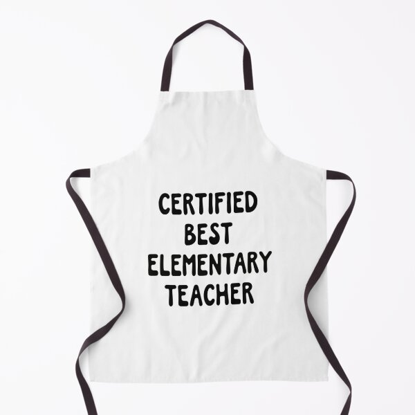 Item preview, Certified Best Elementary Teacher designed and sold by ViralVector.