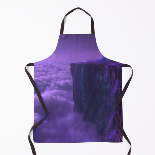 Artikelvorschau, Biolumineszierende Klippe mit Blick auf das violette Wolkenmeer entworfen und verkauft von monkeybusiness.pt.