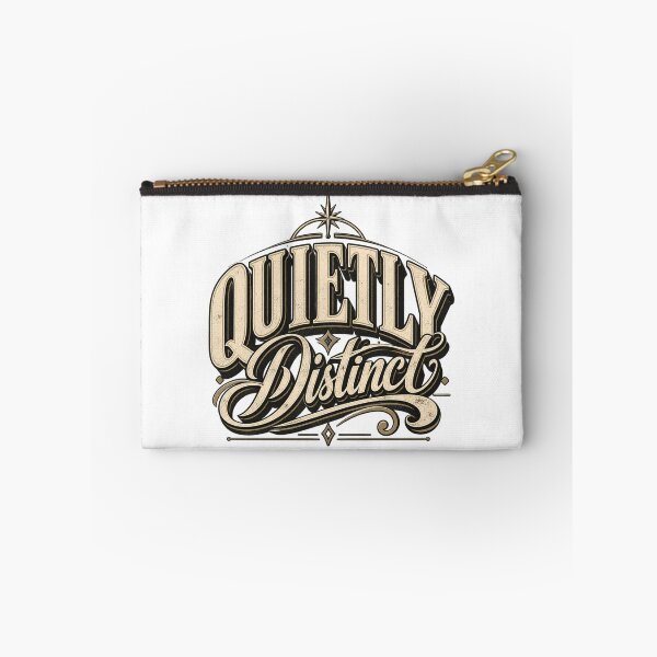 Item preview, Quietly Distinct Elegant Vintage Typography Quote Design designed and sold by @SHINTOSARTSTORE.
