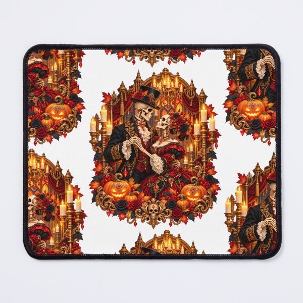 Item preview, Baroque Skeleton Dance – Victorian Gothic Halloween designed and sold by Clothes With Smiling Animals Walt Gral.