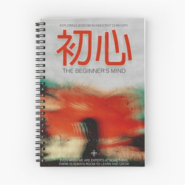 Item preview, Mind: Beginner's mind in red and green designed and sold by MiSanctus.