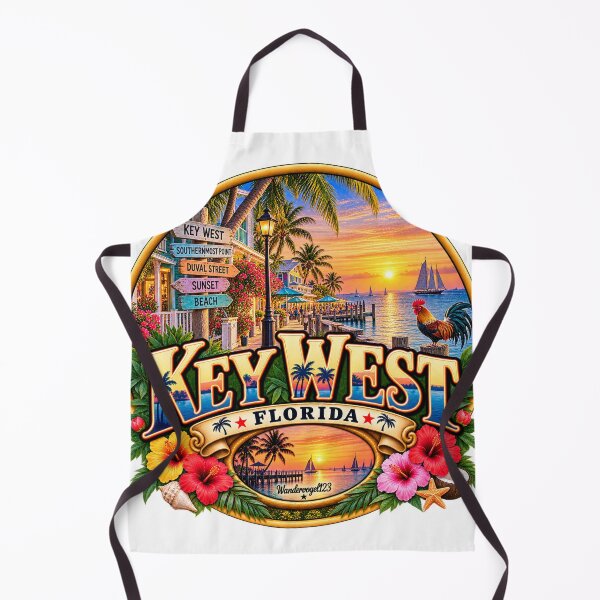 Item preview, Key West Florida – Sunset Beach & Tropical Island Life designed and sold by Wandervogel123.