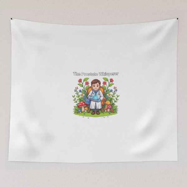 Item preview, Whimsical Prostate Health Illustration designed and sold by NiftyWrx.