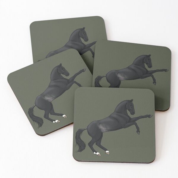 Item preview, Black Rabicano Akhal-Teke designed and sold by Old Water Cryptid .