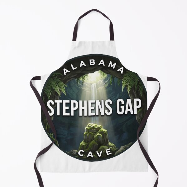Item preview, Stephens Gap Cave Alabama Round Travel Badge Sticker designed and sold by DetourDgn.