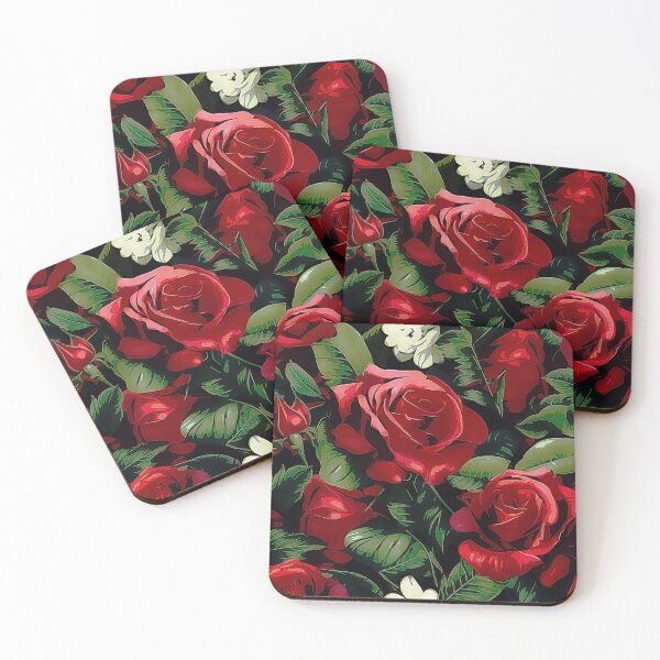 Item preview, Oil Over Paint Red Roses  designed and sold by Digital Attic 95.