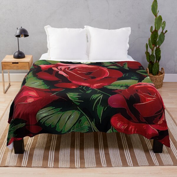 Item preview, Oil Over Paint Red Roses designed and sold by Digital Attic 95.