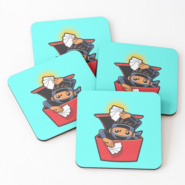 Item preview, Cute Ninja In A Box - Cartoon Comic Book Drawing  designed and sold by Vector-Artist.
