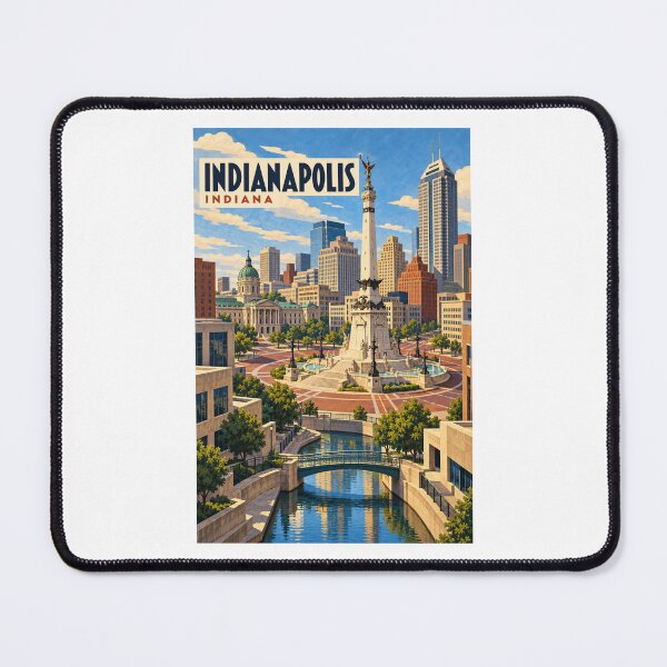 Artikelvorschau, Indianapolis - Indiana entworfen und verkauft von GoodOldVintage.