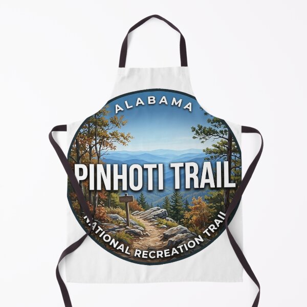 Item preview, Pinhoti Trail Alabama Round Travel Badge Sticker designed and sold by DetourDgn.