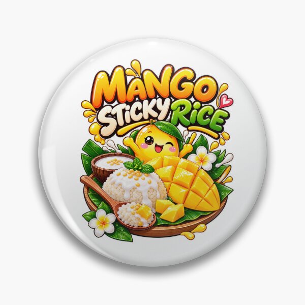 Item preview, Mango Sticky Rice! Cute Thai Dessert designed and sold by Pali's shop.