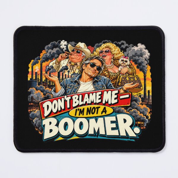 Item preview, Don't Blame Me I'm Not a Baby Boomer designed and sold by Ray's Photos & Art.