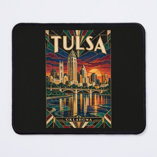 Item preview, Tulsa - Oklahoma designed and sold by GoodOldVintage.
