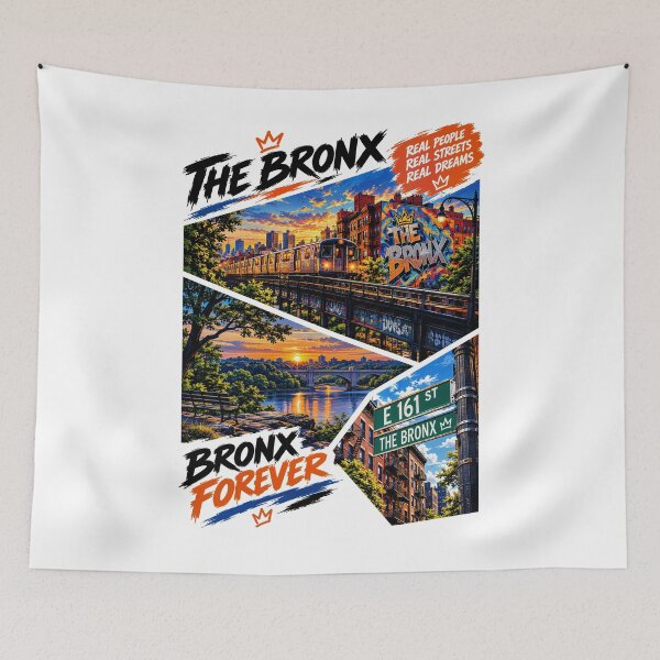 Item preview, Bronx Real People Real Streets Real Dreams Urban Rhythm designed and sold by KLERIKSTORE.