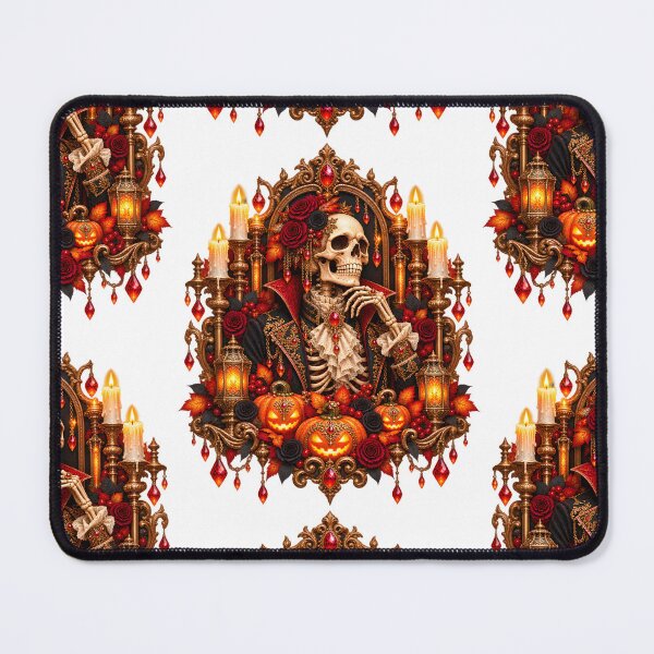 Item preview, Gilded Skeleton Portrait – Gothic Halloween designed and sold by Clothes With Smiling Animals Walt Gral.