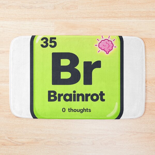 Artikelvorschau, Br Brainrot Periodensystem Element - Lustige Chemie entworfen und verkauft von ManxCatAndy.