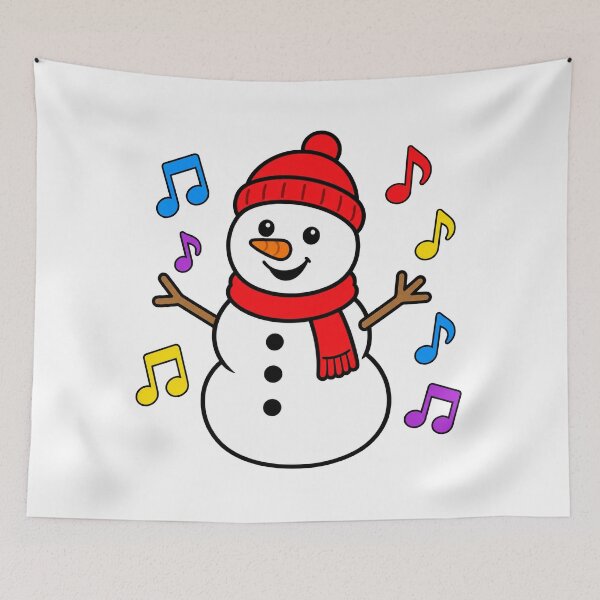 Item preview, Children's and elementary school musical Christmas snowman designed and sold by MarCapez.