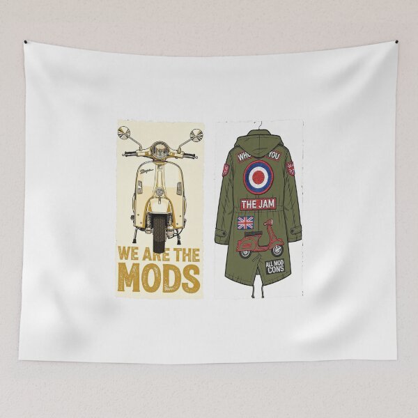 Artikelvorschau, We are the mods. entworfen und verkauft von RetroPaul63.