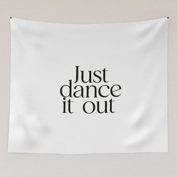 Item preview, Elegant Dance Quote Typography designed and sold by NiftyWrx.