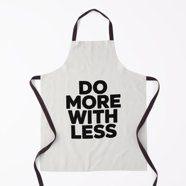Item preview, Do More With Less – Minimalist Motivation Quote designed and sold by Jollys-ArtShop.
