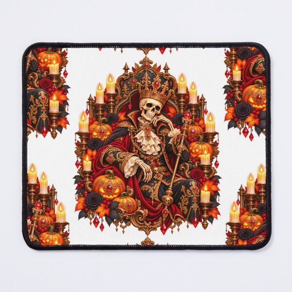 Item preview, Baroque Skeleton Monarch – Victorian Gothic Halloween designed and sold by Clothes With Smiling Animals Walt Gral.