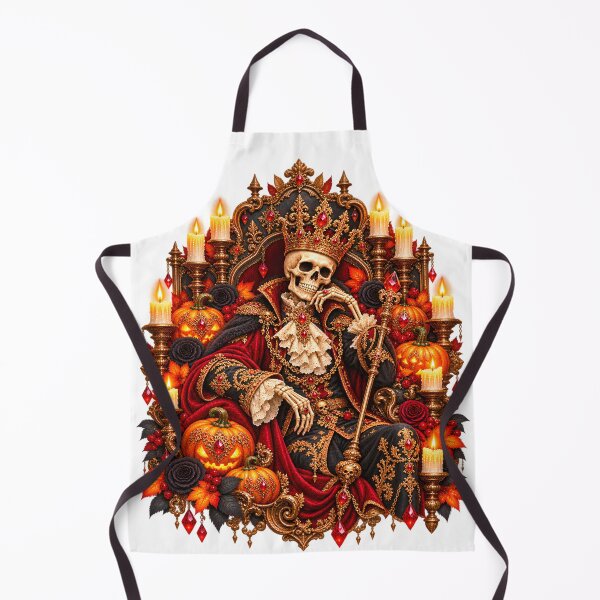 Item preview, Baroque Skeleton Monarch – Victorian Gothic Halloween designed and sold by Clothes With Smiling Animals Walt Gral.