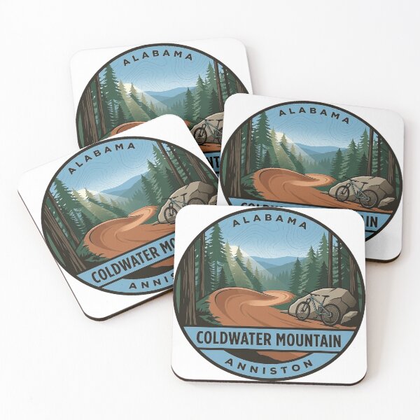Item preview, Coldwater Mountain Alabama Vintage Park Badge Sticker designed and sold by DetourDgn.