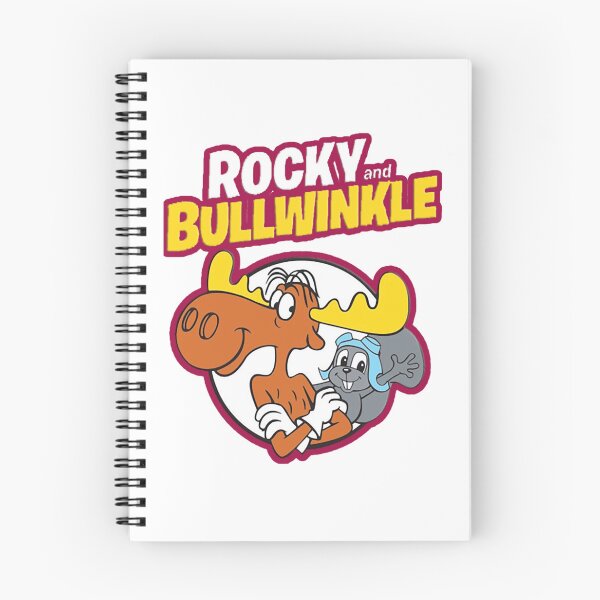 Item preview, Rocky And Bullwinkle Classic Badge Design designed and sold by Richard Sutton.