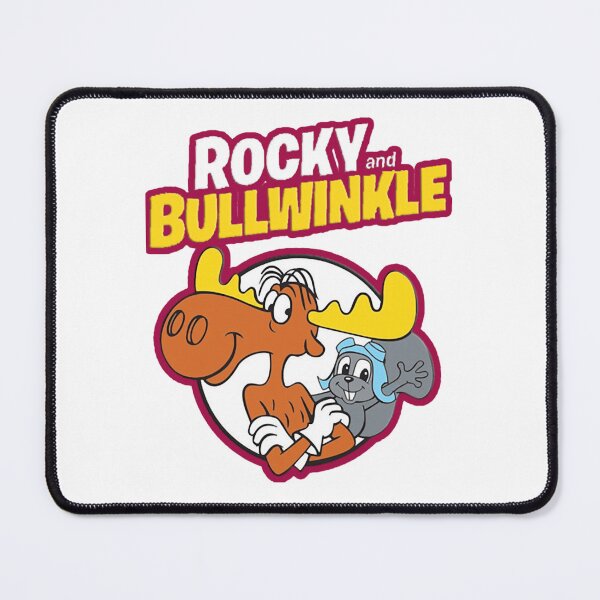 Item preview, Rocky And Bullwinkle Classic Badge Design designed and sold by Richard Sutton.