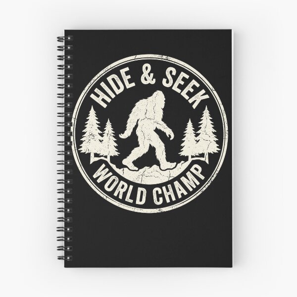 Item preview, Hide & Seek World Champ Bigfoot Sasquatch Believer designed and sold by FolkGraphics.