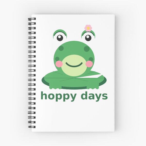 Item preview, Hoppy Days Cute Cartoon Frog Sticker designed and sold by PRIME4YOU.