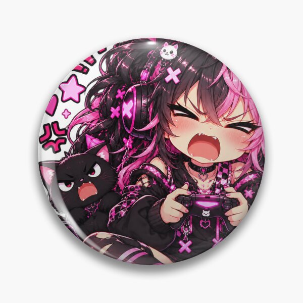 Artikelvorschau, Ich raste nicht aus, ich gebe Feedback – Lustiges Chibi-Gamer-Mädchen entworfen und verkauft von Kubbykat.