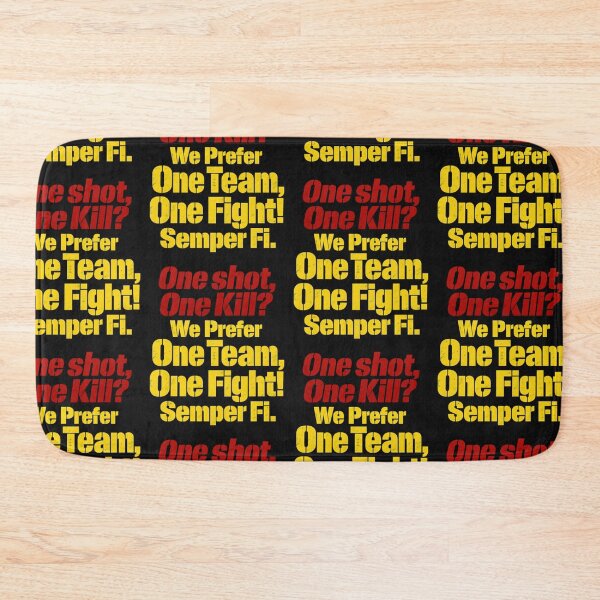 Item preview, One Team One Fight Military Brotherhood Teamwork Typography Art designed and sold by CarlaKaise.