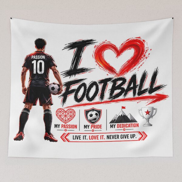 Artikelvorschau, Fußball ist meine Leidenschaft, mein Stolz, meine Hingabe für alle Fußballfans. entworfen und verkauft von Afnan Store.