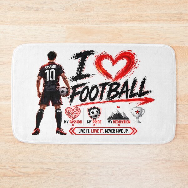 Item preview, Football is My passion my pride my dedication for football lovers designed and sold by Afnan Store.