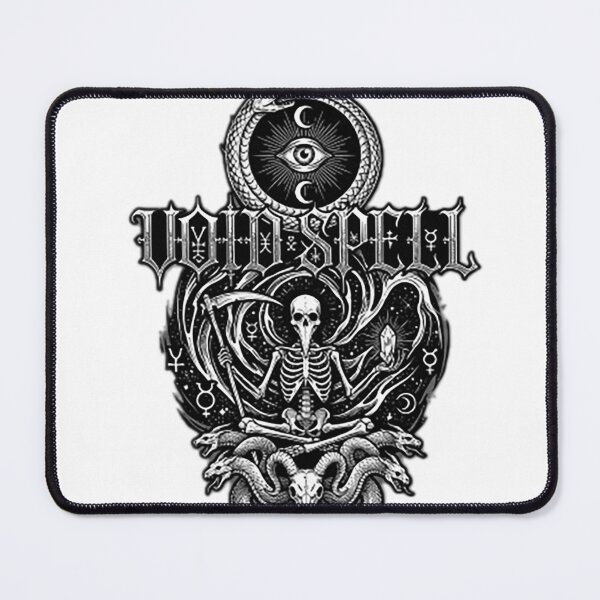 Artikelvorschau, Void Spell Alchemical Skull - Dark Esoteric Metal Art Tee entworfen und verkauft von Lourine.
