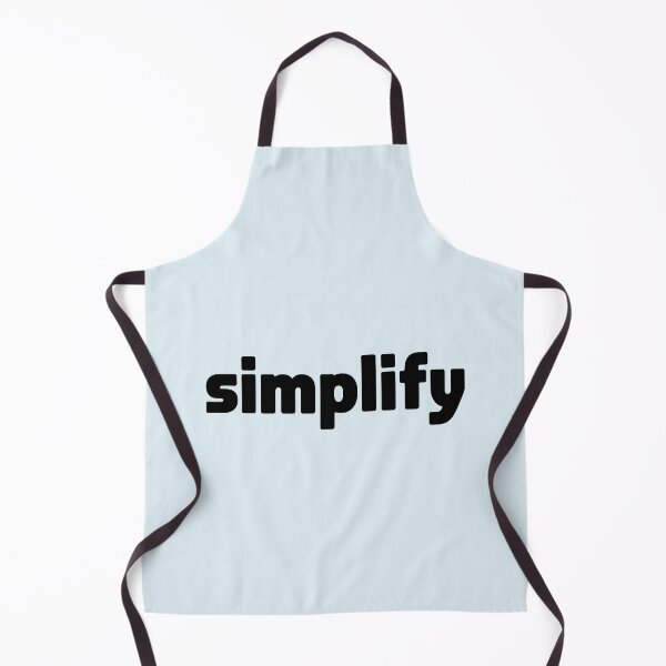 Item preview, Simplify – Minimalist Typography Quote designed and sold by Jollys-ArtShop.