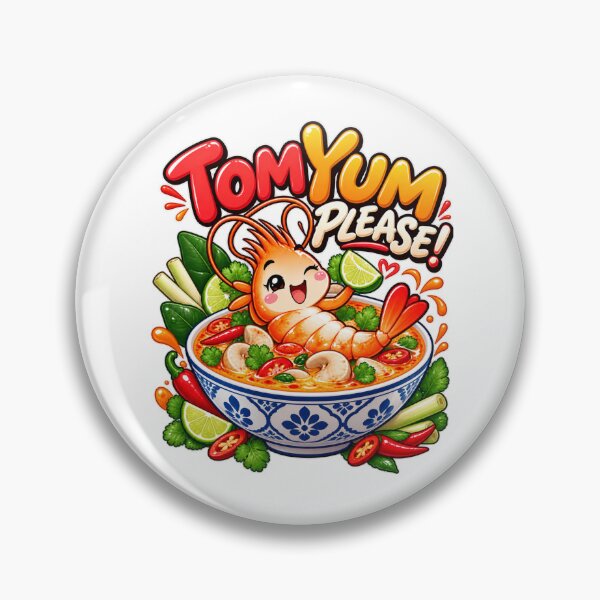 Artikelvorschau, Tom Yum, bitte! Süße, scharfe Thai-Suppe. entworfen und verkauft von Pali's shop.