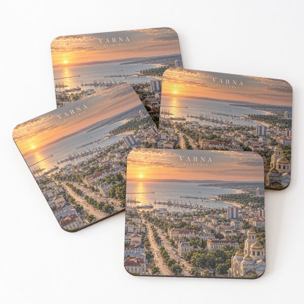 Item preview, Varna Cinematic Monochrome Coastal Artwork designed and sold by MichaeIRellov.