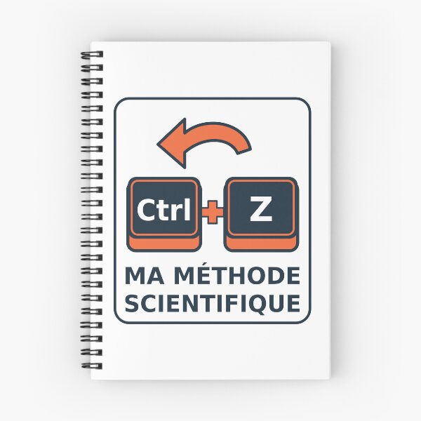 Item preview, Ctrl + Z – My Scientific Method designed and sold by STI-fou.