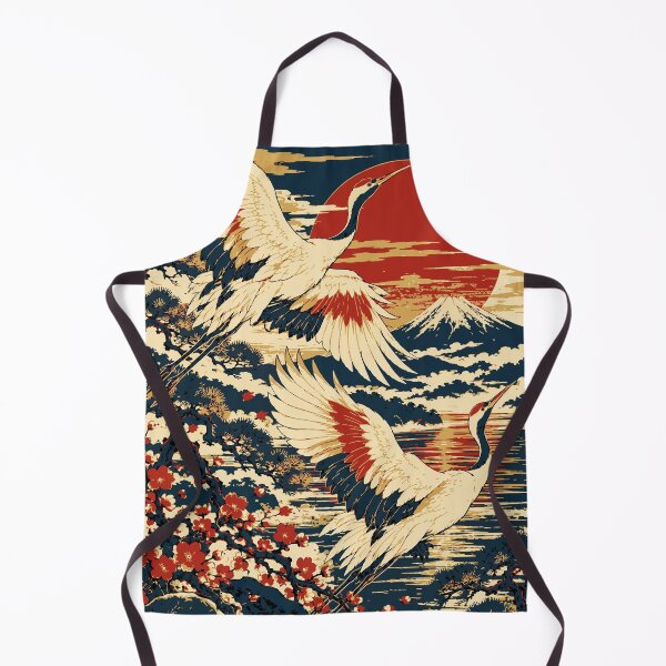 Item preview, Japanese Crane Fuji designed and sold by Silken moonlight .