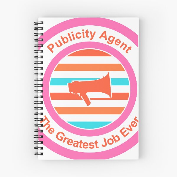 Item preview, Publicity Agent The Greatest Job Ever designed and sold by TheIconSmith.