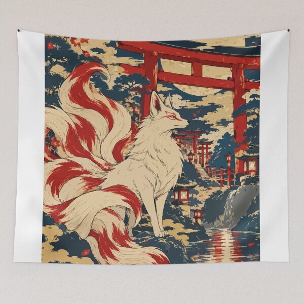 Artikelvorschau, Kitsune-Mondschrein entworfen und verkauft von Silken moonlight .