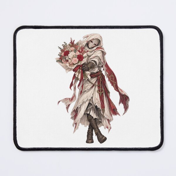 Item preview, White Mask Varre – Bashful Bouquet designed and sold by ChickenFund.