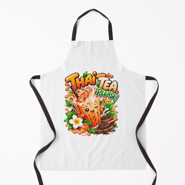 Item preview, Thai Tea Please! Cute Thai Iced Tea designed and sold by Pali's shop.