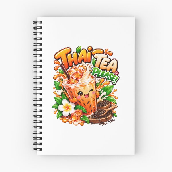 Item preview, Thai Tea Please! Cute Thai Iced Tea designed and sold by Pali's shop.